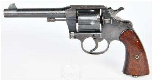 A Colt U.S. Army Model 1917 Double Action Revolver, .45 Caliber