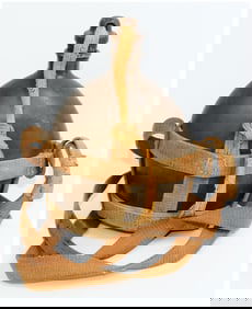 Imperial Japanese Army WWII Canteen with Carrier