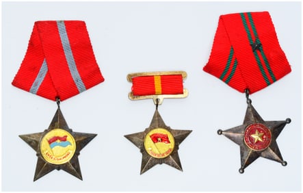 Three North Vietnamese Military Awards