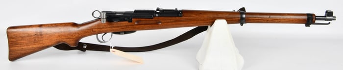 Swiss W+F Bern K31 Straight Pull Carbine Rifle, 7.5x55mm