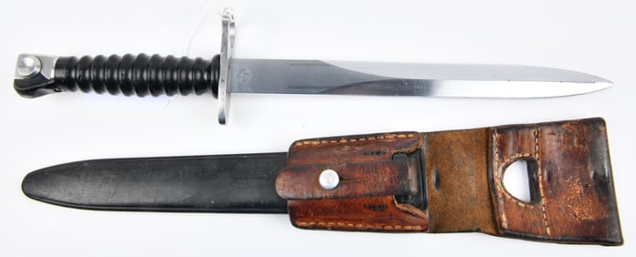 Swiss M1957 Bayonet with Scabbard