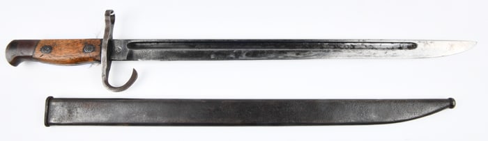 WWII Japanese Type 30 Arisaka Bayonet with Scabbard