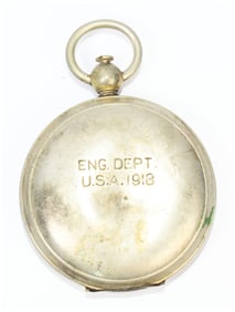 WWI U.S. Army Engineer Pocket Compass by Usanite, 1918
