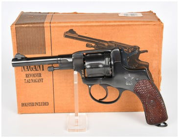 Russian Nagant M1895 Revolver, 7.62 Nagant, Tula Arsenal, 1941