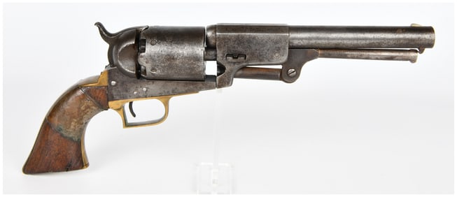 An Antique Mid-19th Century American Colt First Model Dragoon Percussion Revolver, Serial No. 7353
