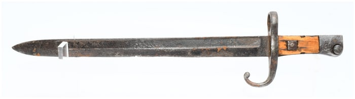 Japanese Type 30 Arisaka Bayonet with Hooked Quillon, Distressed Condition