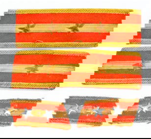 A Group of Four Japanese WWII Imperial Army Shoulder Insignia