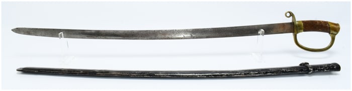 A Russian M1881 Dragoon Saber