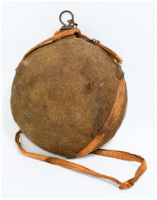 U.S. Civil War Model 1858 Smooth Side Canteen with Cover and Strap