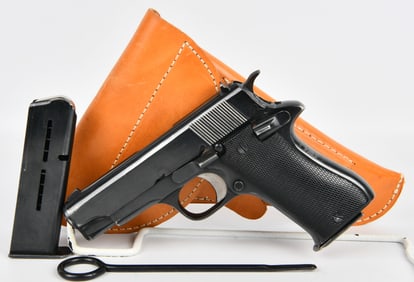 A Pair of Star Model BM 9mm Parabellum Semi-Automatic Pistols, with Holster and Accessories