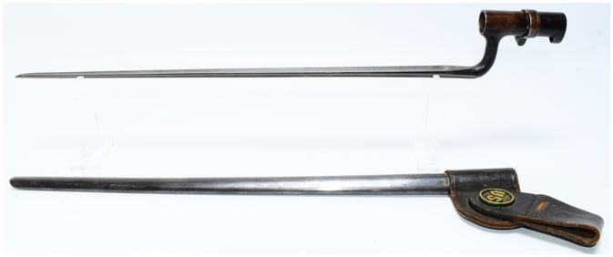 U.S. Model 1873 Trapdoor Springfield Socket Bayonet with Scabbard and Frog