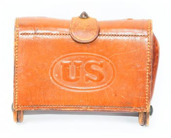 US Army McKeever Cartridge Box, Rock Island Arsenal, Pre-WWI .30-40 Krag
