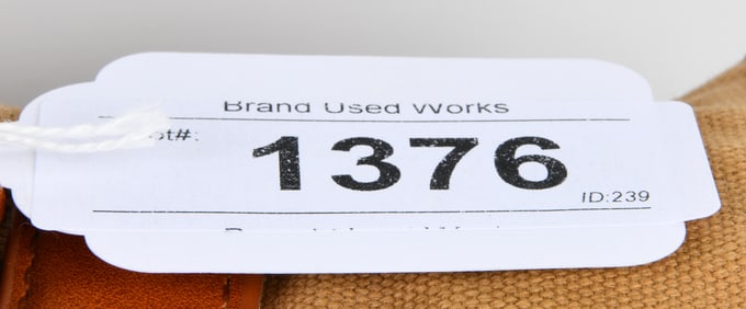 US Marine Corps Tan Canvas Messenger Bag