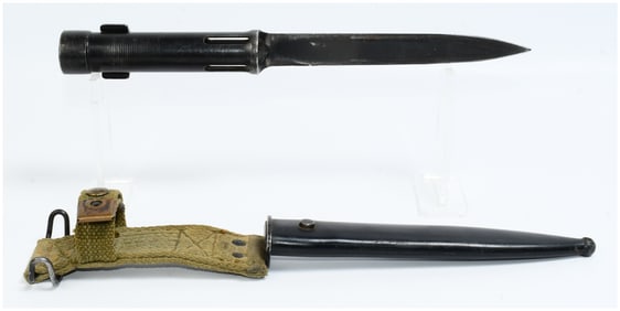 A Socket Bayonet and Scabbard