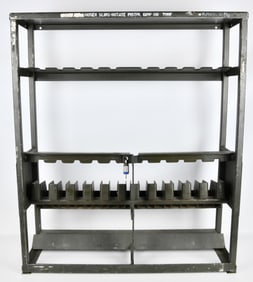 US Army M12 Small Arms Storage Rack for M16/M16A1 Rifles, Dated 1988