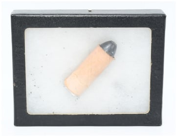 A Civil War Era Paper Revolver Cartridge