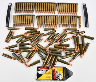 A Collection of Approximately 200 Rounds of Wolf Performance Ammunition 7.62 x 39 mm 122 GR. HP