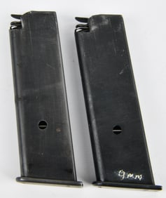 A Pair of Norinco Model 213 9MM Pistol Magazines