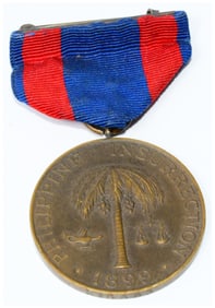 U.S. Army Philippine Insurrection Campaign Medal, Numbered N? 6283