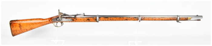 Antique British BSA Co. Snider-Enfield Breech-Loading Military Rifle, Dated 1871