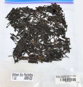 A One Pound Package of Vietnam Era US Military Flechettes, Approximately 950 Pieces, Inert