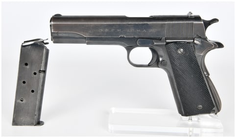 D.G.F.M. (Argentina) Sistema Colt Model 1927 .45 ACP Semi-Automatic Pistol, Serial Number 39894