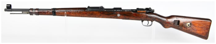 German K98 Mauser Bolt Action Rifle, 'CE' Code, Dated 1942