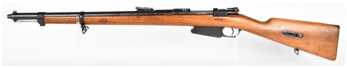 A Belgian 1889 Mauser Bolt-Action Military Rifle, 7.65mm Caliber