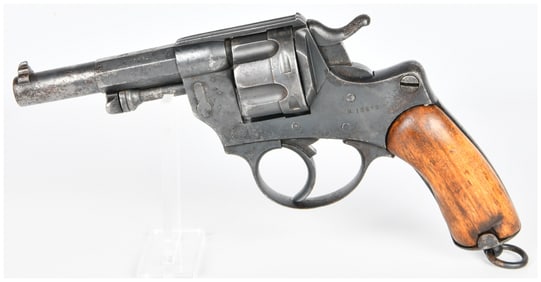 Antique French St. Etienne Model 1874 Service Revolver, Dated 1877