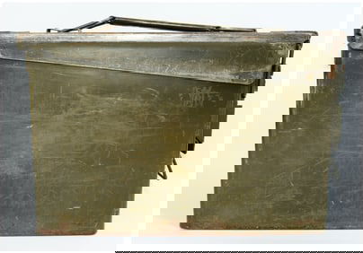 A Military 200 Cartridge 7.62 M13 Ammo Box