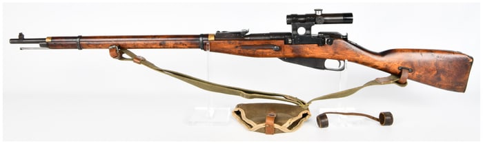 Soviet Mosin Nagant 91/30 PU Sniper Rifle, Dated 1942
