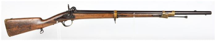 French Mutzig Model 1822 Percussion Musket, Dated 1842