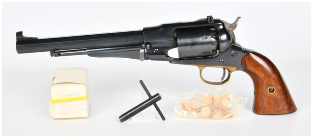 A F.lli Pietta Black Powder .44 Caliber Replica Remington 1858 Percussion Revolver