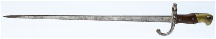 French Model 1874 Gras Bayonet, Manufacture d'Armes de Saint-?tienne, dated 187-