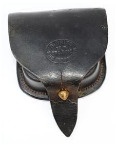 U.S. Civil War Percussion Cap Box by Union G. Co., Inspected by R. H. White