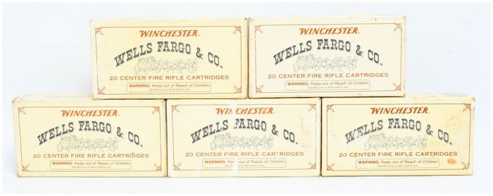 Win Wells Fargo & Co. Commemorative 30-30 Win. 150 Gr. Silvertip Ammo 100 Rounds