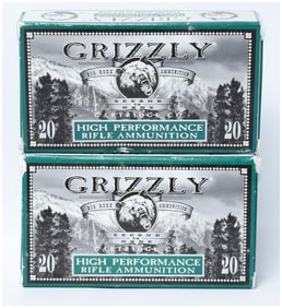 Grizzly High Performance Rifle Ammo .458 SOCOM 300 Grain Kodiak JHP Bonded Core 40 Rounds