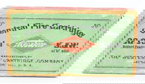 Box of 48 Western Ammo Company .32 S.&W. Central Fire Ammo