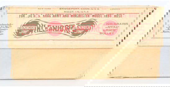 Rem UMC Kleanbore .30 U.S. Krag and Win Model 1895 Rifle Ammo 20 Fired Brass