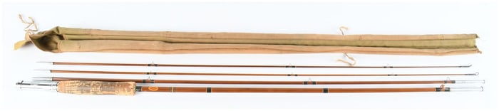 South Bend Split Bamboo Fishing Rod No. 77
