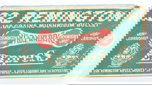 Rem Kleanbore Express '.32 Rem Blue Train' Ammo Box 165 Grains Mushroom Bullet with 20 Rounds