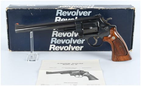 Smith & Wesson Model 29-2 .44 Mag DA Revolver with 8 3/8" Barrel Box and Manual Ammo