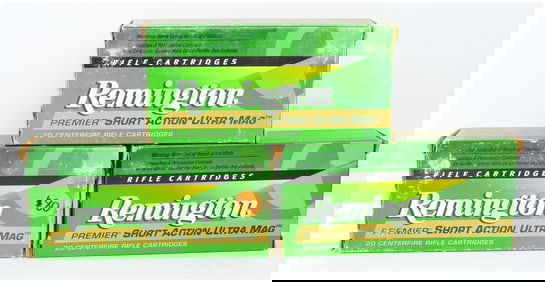 60 Rounds Rem Premier Short Action Ultra Mag .300 Rem S.A. Ultra Mag 165 GR Core-Lokt PSP Rifle Ammo