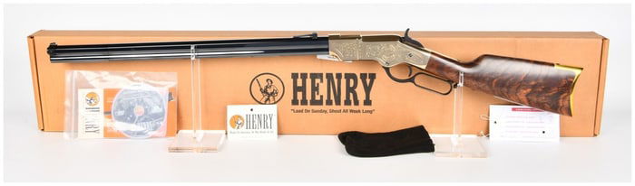 Henry Repeating Arms Model H011BTH Lever-Action Rifle Cal .44-40 1 of 200