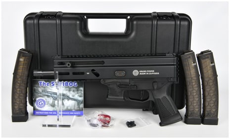 Grand Power Stribog SP9A1 9x19mm Pistol with 3 Mags and Case