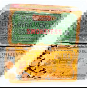 66 Vintage Win and Rem UMC .22 Cal Rimfire Rifle Ammo