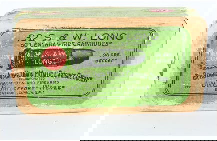 Vintage Rem UMC .32 S&W Long Central Fire Ammo 50 Rounds