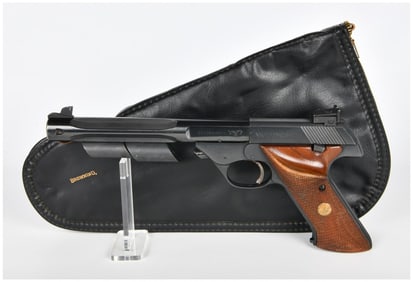 Hi-Standard Supermatic Citation Model 103 .22 LR Semi-Automatic Target Pistol with Magazine and Case