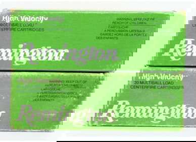 40 Rounds Rem High Velocity Multiball Load Ammo: .357 Mag and .38 Special