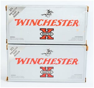 40 Rounds of Win Super-X 325 WSM 220 GR. Power-Point Ammo